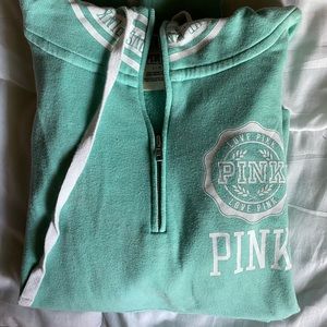 VS pink hoodie